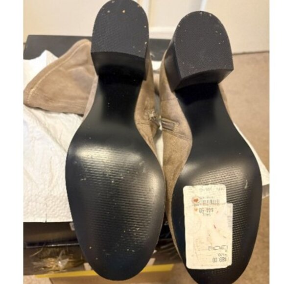 Design Lab Sool Fabric Mid Calf Booties 9M - Picture 2 of 5